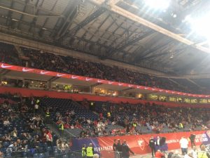 TRIBINE NISU POPUNJENE: Polgedajte kako izgleda Štark arena pred početak duela Zvezde i ASVEL-a (VIDEO)