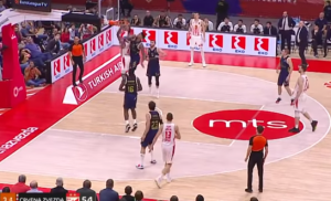 BUM: Zvezda nije pobedila Real, ali je Lorencovo zakucavanje najlepši potez Evrolige (VIDEO)