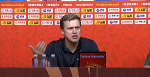 ADOMAITIS: Svaki igrač sanja da igra pred ovakvom publikom! Novac ne igra glavnu ulogu, ali je važan!