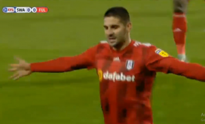 OPET TAJ MITROGOL: Ne jednom, nego dva puta – silu srpskog napadača osetio je i Svonsi! (VIDEO)