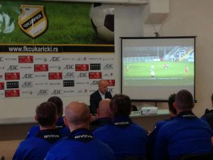 UČENICI SAŠA ILIĆ, NIKOLA ŽIGIĆ… Veselinović održao predavanje i pokazni trening polaznicima UEFA PRO kursa