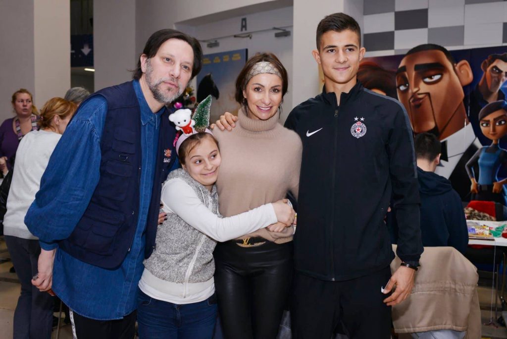 ‘DECA POMAŽU DECI’: I Partizan deo lepe manifestacije