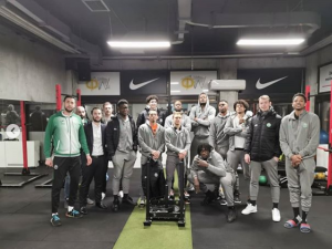 HLADAN ISPRAĆAJ ZA LIMOŽ: Partizan je slavio, a gosti su se nakon meča zaledili (FOTO)