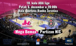 MEGA ODREDILA CENE KARATA: Partizan stiže u dvoranu ‘Ranko Žeravica’, ovo su cene karata…