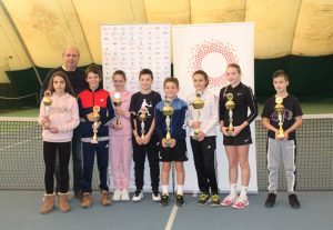BUDUĆNOST TENISA: Dušica i Mihailo šampioni Dvoranskog prvenstva Srbije 2020.do 12 godina