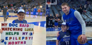 ZBOG OVOGA SE IGRA KOŠARKA: Mali navijač držao transparent, a onda je upoznao svog idola (VIDEO) (FOTO)