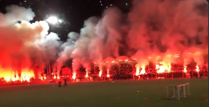 NEVEROVATNA ATMOSFERA: Gori Stokholm, navijači AIK-a su bakljadom pokazali šta očekuju od nove sezone! (VIDEO)