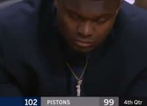 DOK ČEKAMO NJEGOV DEBI: ‘Princ’ NBA lige se uspavao na klupi… (VIDEO)