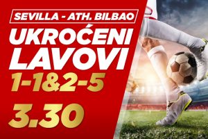 MERIDIANBET KVOTE: Sevilla – Athletic Bilbao!
