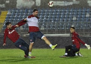 DNEVNIK IZ PAFOSA: Pljusak ubrzao fudbalere Crvene zvezde!