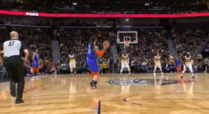 LAGANO: Koš Stivena Adamsa jednom rukom sa celog terena, a onda ludi ples (VIDEO)