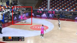 SVI SU OSTALI U ŠOKU, ČAK I SUDIJE: Košarkaš Mege namerno dao autokoš da bi meč otišao u produžetak! (VIDEO)