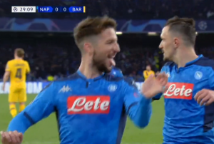 ‘GORI’ NAPULJ: Mertens razgalio ‘San Paolo’ fantastičnim golom! (VIDEO)