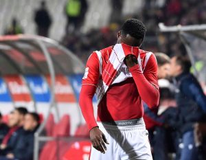 NOVI MALER ZA BOAĆIJA: Napadač Crvene zvezde napustio igru posle samo tri minuta! (VIDEO)