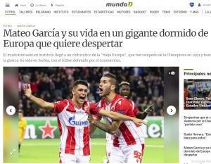 MATEO GARSIJA: Zvezda je kao Boka i River u Argentini! Igrao sam protiv igrača koje sam video samo na Plejstejšnu, današnjeg trenera sam birao!