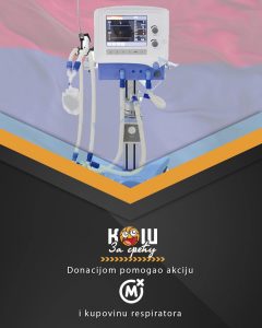 HUMANO: Koš za sreću donirao novac za kupovinu respiratora