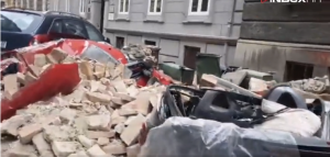 ZEMLJOTRES U ZAGREBU, OŠTEĆEN I ‘MAKSIMIR’: Bed Blu bojsi pomažu policiji i vatrogascima u sklanjanju ruševina (FOTO)