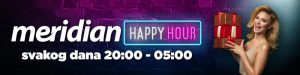 HAPPY HOUR U SLUŽBI ZDRAVLJA Meridian kao niko do sada – neka vreme leti!