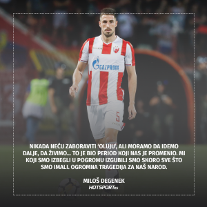 IZJAVA DANA: Miloš Degenek