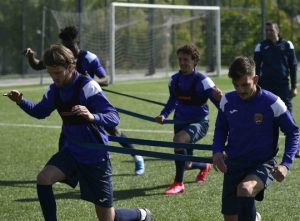 JEDVA DOČEKALI: Fudbaleri Grafičara u odličnom raspoloženju odradili prvi trening posle skoro dva meseca