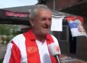 LJUBAV PREMA CRVENOJ ZVEZDI NE ZNA ZA GRANICE: Toliko voli crveno-bele da je ćerki dao ime inspirisan klubom (VIDEO)