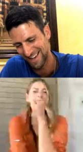 SA NOVAKOM I MARIJOM NIKADA NIJE DOSADNO: Đoković i Šarapova napravili šou na društvenim mrežama (VIDEO)