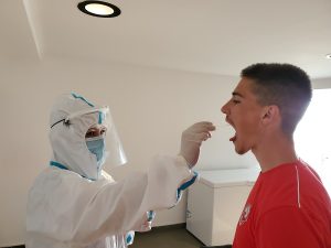 ODGOVORNOST NA PRVOM MESTU: Svi fudbaleri, kao i zaposleni u Voždovcu testirani na koronavirus