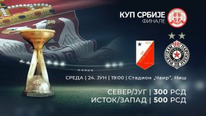 ZVANIČNO: FSS objavio cene karata za finale Kupa Srbije, evo gde ih sve možete kupiti