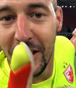 BORJAN GA NIJE ZABORAVIO: Kapiten Zvezde pobedu posvetio velikom navijaču crveno-belih! (VIDEO)
