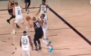 SVE ‘PRŠTI’ IZMEĐU JOKIĆA I GOBERA: Srbin ‘razneo’ Francuza, a onda je usledio brutalni ‘smeč’ centra Jute (VIDEO)