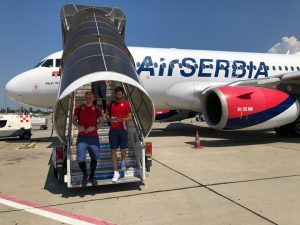 ZVEZDA STIGLA U TIRANU: Crveno-bele dočekalo sunce u glavnom gradu Albanije (FOTO)