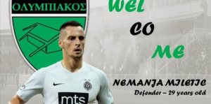 JOŠ JEDAN SRBIN NA KIPRU: Bivši defanzivac Partizana potpisao za Olimpijakos!