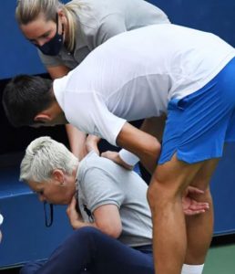 ZBOG NJE JE ĐOKOVIĆ DISKVALIFIKOVAN: Evo ko je linijski sudija zbog koje je Novak izbačen sa US Opena (FOTO)