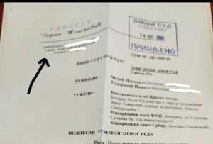 CRNO-BELI OBJAVILI PORUKE KAO DOKAZ: Prikazana je i slika uz saopštenje na sajtu Partizana