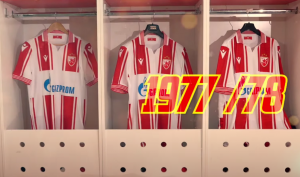 ZVEZDINE LEGENDE PREDSTAVILE NOVI DRES: Crveno-beli u novoj garnituri izlaze na ‘megdan’ Nemcima! (VIDEO)