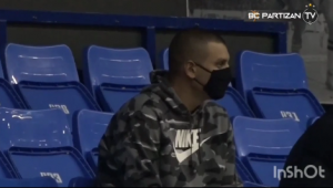 PRIJATNO IZNENAĐENJE ZA CRNO-BELE: Ljubimac Grobara prisustvovao treningu Partizana! (VIDEO)