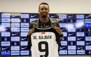 VEĆ JE POČEO DA REŠETA: Bajbek dvostruki strelac na debiju u crno-belom dresu!