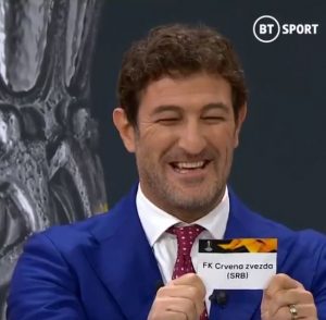 URNEBESNA REAKCIJA NA ŽREBU: Legendarni as Juventusa izvukao Zvezdin papirić, a onda je usledilo nešto neočekivano! (VIDEO)