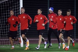 EVO KAKO SE ORLOVI SPREMAJU ZA MEČ DECENIJE: Sve prštalo na prvom treningu, Rajković se pojavio s velikom modricom! (FOTO)