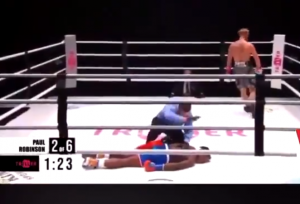 SPEKTAKL PRE SPEKTAKLA – PROSLAVLJENI NBA AS UKRAO ŠOU TAJSONU: Jutjuber brutalno nokautirao i ponizio Nejt Robinsona! (VIDEO)