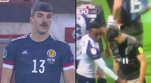 ŠKOTSKI BRKA O KOM JE PRIČALA SRBIJA U CENTRU SKANDALA: Protivnički igrač ga dva puta uhvatio za ‘muškost’, nije znao šta ga je snašlo! (VIDEO)