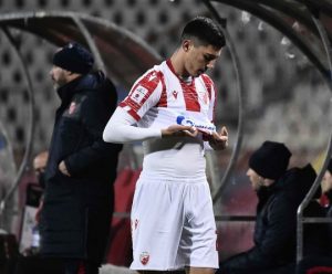 VELIKA ČAST I DOSTIGNUĆE: Lazetić među najmlađim debitantima Crvene zvezde