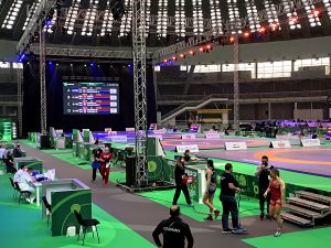 POČEO SVETSKI KUP U RVANJU NA BEOGRADSKOM SAJMU: Srbija se drugog dana takmičenja okitila sa dve bronzane medalje! (FOTO)