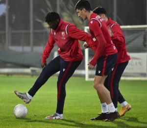 DEVETI TRENING ZVEZDE U TURSKOJ: Bakajoko ponovo u stroju (FOTO)