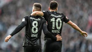 AJNTRAHT SAVLADAO BORUSIJU: Kostić dva puta asistirao, Joviću nije potvrđen penal! (VIDEO)