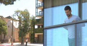 KO HOĆE NAĐE NAČIN, A KO NEĆE NAĐE IZGOVOR! Ovog navijača ništa nije sprečilo da proćaska sa Novakom Đokovićem! (VIDEO)