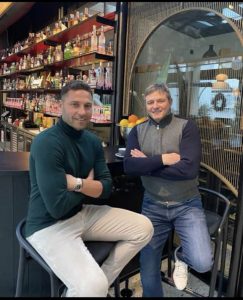 IZMEĐU KINE I SRBIJE: Tošić i Piksi ‘ćaskali’ o svojim budućim koracima.