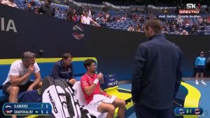 ‘NEMA SKUPLJAČA LOPTICA, INAČE BI ME IZBACILI’: Urnebesan razgovor Đokovića i Troickog tokom meča