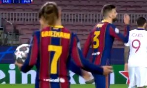 ‘ŠTA SE DEREŠ – JE*I SE’: Ovo vam je promaklo u prenosu, haos u redovima Barse – žestoka svađa Pikea i Grizmana tokom utakmice sa PSŽ-om (VIDEO)