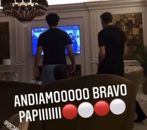 LUDNICA U DOMU STANKOVIĆA: Dejanovi sinovi nisu mogli da se smire posle gola Pavkova! (VIDEO)